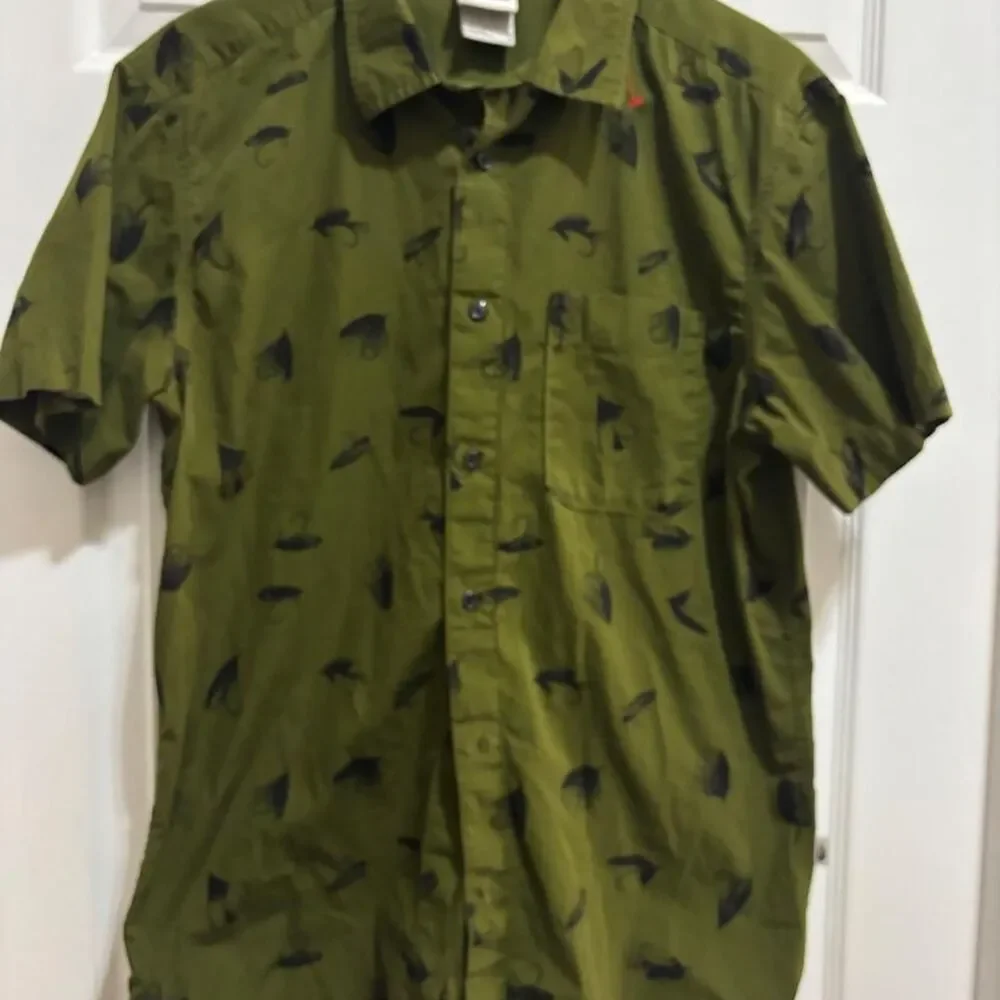 The-north-face Men's Green and Khaki Shirt